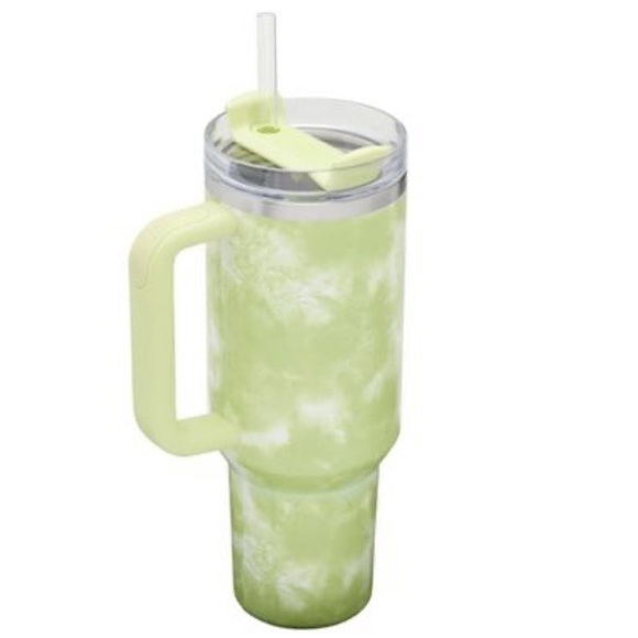 STANLEY 40oz Stainless Steel H2.0 FlowState Quencher Tumbler Citron Tie Dye - Picture 3 of 17